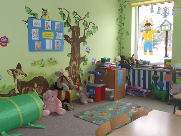 Kolorowa sala zabaw w Przedszkolu Jaś i Małgosia
